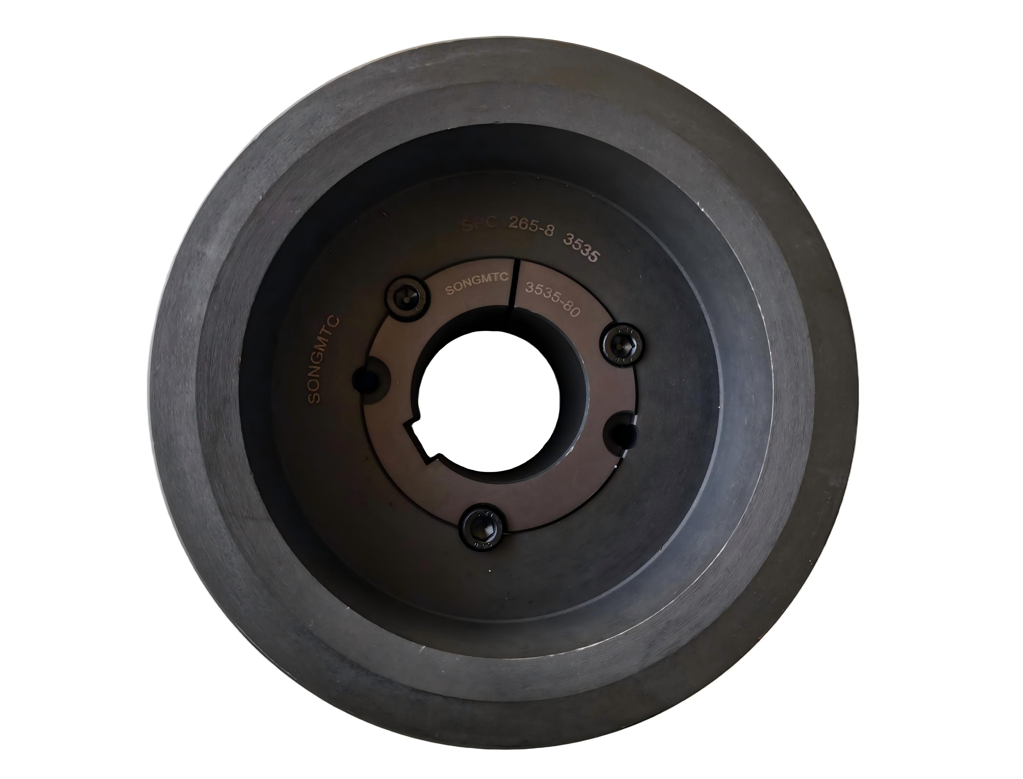 锥套式皮带轮SPC265-08-3535-80 SONGMTC V-Belt Pulley产品实拍照片