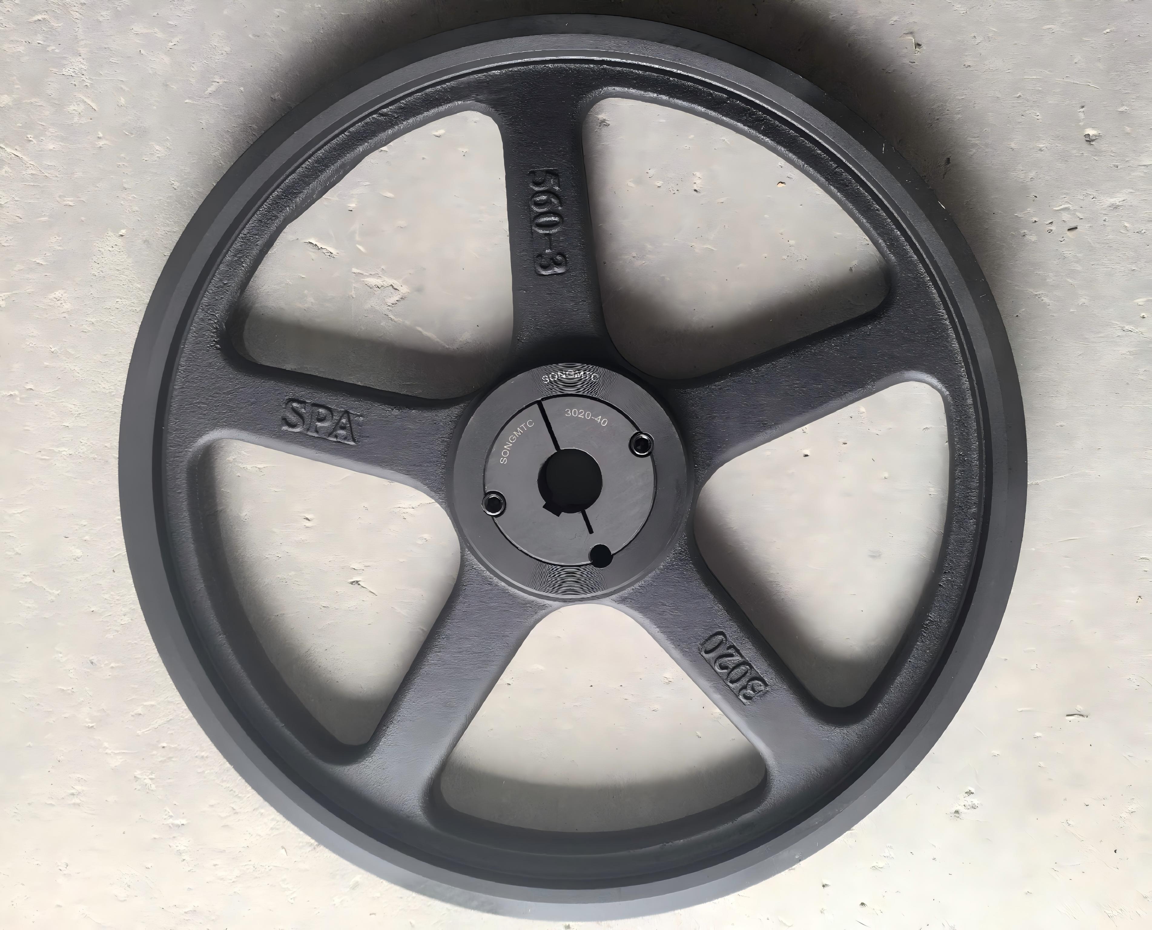 SMCD锥套型皮带轮SPA560-03-3020产品实拍照片